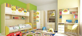 Детская комната Клаксон (Бежевый/корпус Клен) в Белокурихе - belokuriha.katalogmebeli.com | фото 5
