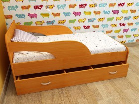 Кровать детская Максимка Млечный дуб/Венге в Белокурихе - belokuriha.katalogmebeli.com | фото 4