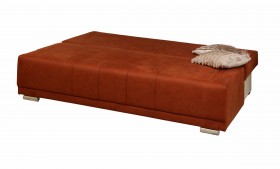 Диван - кровать "Асти" (замша дельта терракота) вариант №2/осн. в Белокурихе - belokuriha.katalogmebeli.com | фото 3