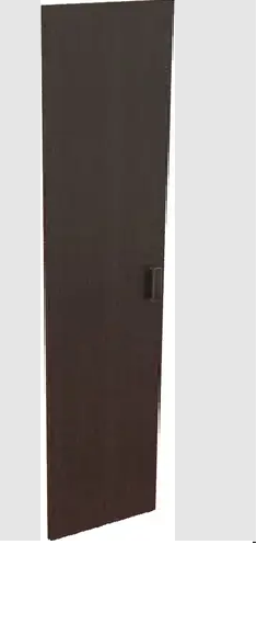 Дверь из ЛДСП к узкому стеллажу К-975. Ф Венге в Белокурихе - belokuriha.katalogmebeli.com | фото
