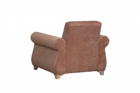 Кресло для отдыха "Порто" (велюр киви корица / микровельвет крем) в Белокурихе - belokuriha.katalogmebeli.com | фото 6