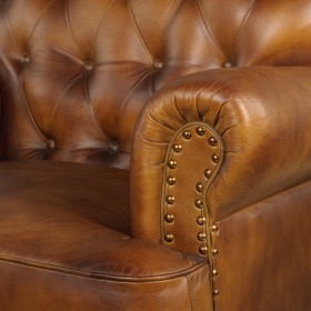 Кресло кожаное Чарльз в Белокурихе - belokuriha.katalogmebeli.com | фото 5