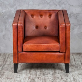 Кресло кожаное Лофт Аристократ (ширина 1100 мм) в Белокурихе - belokuriha.katalogmebeli.com | фото 4