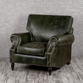 Кресло кожаное Лофт Аристократ (ширина 1070 мм) в Белокурихе - belokuriha.katalogmebeli.com | фото