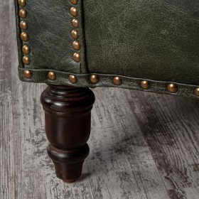 Кресло кожаное Лофт Аристократ (ширина 1070 мм) в Белокурихе - belokuriha.katalogmebeli.com | фото 3