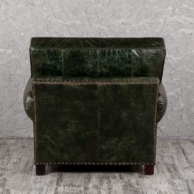 Кресло кожаное Лофт Аристократ (ширина 1070 мм) в Белокурихе - belokuriha.katalogmebeli.com | фото 7