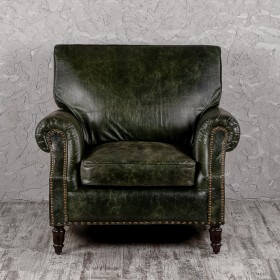 Кресло кожаное Лофт Аристократ (ширина 1070 мм) в Белокурихе - belokuriha.katalogmebeli.com | фото 9