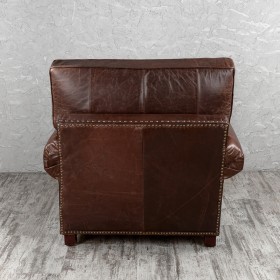 Кресло кожаное Лофт Аристократ (ширина 1100 мм) в Белокурихе - belokuriha.katalogmebeli.com | фото 7