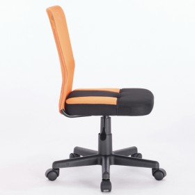 Кресло компактное BRABIX Smart MG-313 (черный, оранжевый) в Белокурихе - belokuriha.katalogmebeli.com | фото 2