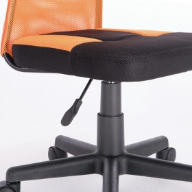 Кресло компактное BRABIX Smart MG-313 (черный, оранжевый) в Белокурихе - belokuriha.katalogmebeli.com | фото 5