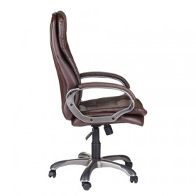 Кресло офисное BRABIX Omega EX-589 (коричневое) в Белокурихе - belokuriha.katalogmebeli.com | фото 2