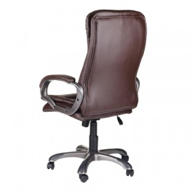 Кресло офисное BRABIX Omega EX-589 (коричневое) в Белокурихе - belokuriha.katalogmebeli.com | фото 3