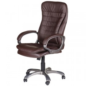 Кресло офисное BRABIX Omega EX-589 (коричневое) в Белокурихе - belokuriha.katalogmebeli.com | фото 4