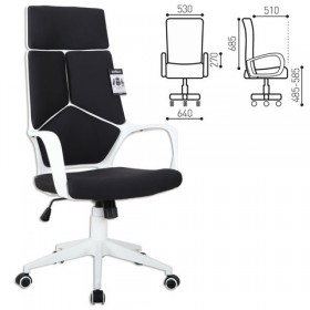Кресло офисное BRABIX Prime EX-515 (черная ткань) в Белокурихе - belokuriha.katalogmebeli.com | фото 1