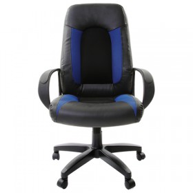 Кресло офисное BRABIX Strike EX-525 (сине-черный) в Белокурихе - belokuriha.katalogmebeli.com | фото 4
