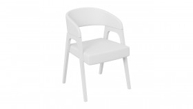 Кресло «Техас 1» (Белый матовый/Экокожа Белый №66) в Белокурихе - belokuriha.katalogmebeli.com | фото