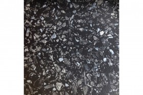 Кромка для столешницы с/к 3000*50мм (№ 21г черное серебро) в Белокурихе - belokuriha.katalogmebeli.com | фото