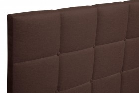 Кровать "Диана" ш. 1400 (Н=1010мм) (жаккард шоколад) в Белокурихе - belokuriha.katalogmebeli.com | фото 5