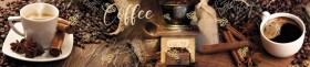 Кухонный фартук Мерцание Кофейная Арабика золото в Белокурихе - belokuriha.katalogmebeli.com | фото