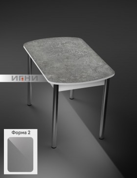 Кухонный стол 1100*700/400 ф 2 Пластик, урбан серый в Белокурихе - belokuriha.katalogmebeli.com | фото 1