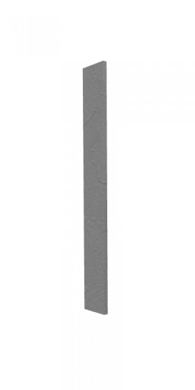 Панель торцевая (для шкафа верхнего торцевого высокого) ВПТ 400 Лофт (Штукатурка серая) в Белокурихе - belokuriha.katalogmebeli.com | фото