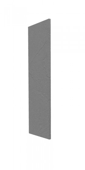 Панель торцевая (для шкафа верхнего высокого) ВП Лофт (Штукатурка серая) в Белокурихе - belokuriha.katalogmebeli.com | фото