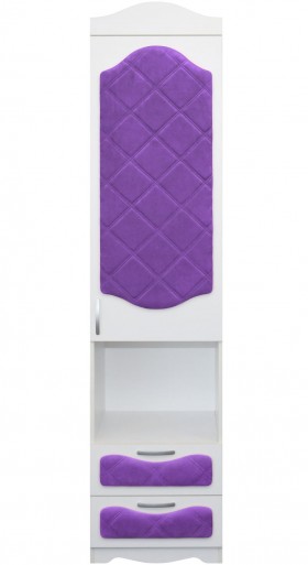 Пенал с ящиками серии Иллюзия 32 Фиолетовый в Белокурихе - belokuriha.katalogmebeli.com | фото