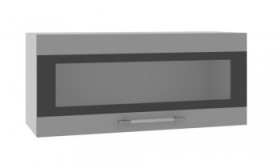 Ройс ГПГСФ 800 Шкаф верхний горизонтальный (Графит софт/корпус Серый) в Белокурихе - belokuriha.katalogmebeli.com | фото