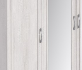 Шкаф 4-х дверный СБ-2389 Флоренция (Дуб Сонома Белый) в Белокурихе - belokuriha.katalogmebeli.com | фото 2