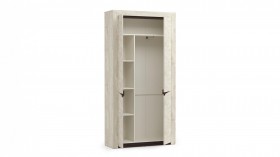 Шкаф для одежды 33.18 Лючия бетон в Белокурихе - belokuriha.katalogmebeli.com | фото 3