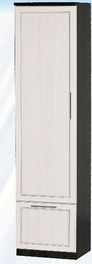 Шкаф средний с ящиком ДЛЯ ГОСТИНОЙ ШСЯ-450 Венге/Дуб выбеленный в Белокурихе - belokuriha.katalogmebeli.com | фото
