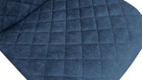 Стул «Ричи» К1С Черный муар/Микровелюр Wellmart Blue в Белокурихе - belokuriha.katalogmebeli.com | фото 3