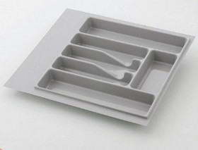 Вкладыш для кухонных принадлежностей, серый, Volpato 300 мм в Белокурихе - belokuriha.katalogmebeli.com | фото