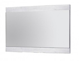 Зеркало навесное 33.13 "Лючия"/(бетон пайн белый) в Белокурихе - belokuriha.katalogmebeli.com | фото 1